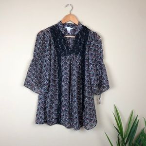 Floral BOHO Top